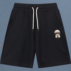 Fendi Men's Black Sporty Shorts